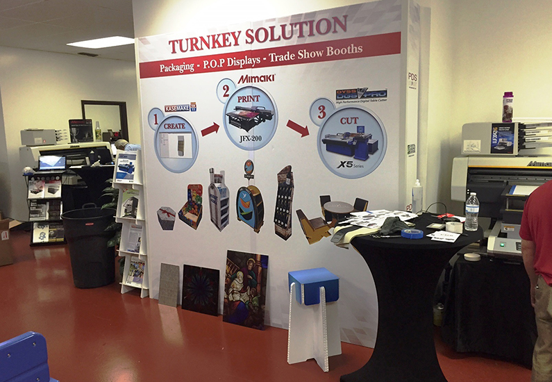 PDS showcased our new CNC cutters.