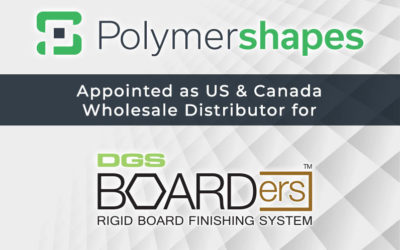 Polymershapes appointed as Distributor for DGS BOARDers® line.